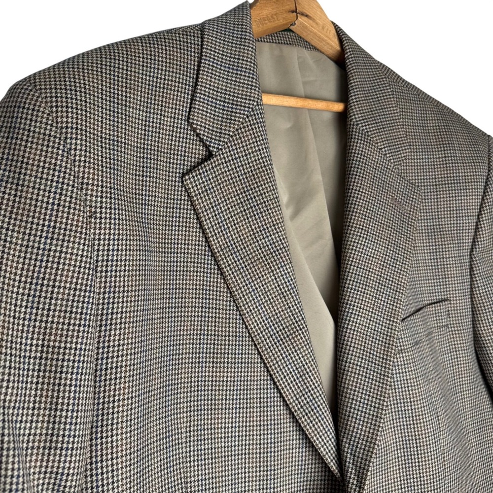 Lauren Ralph Lauren Mens Taylor Blazer Wool Houndstooth Sport Coat Brown Canada